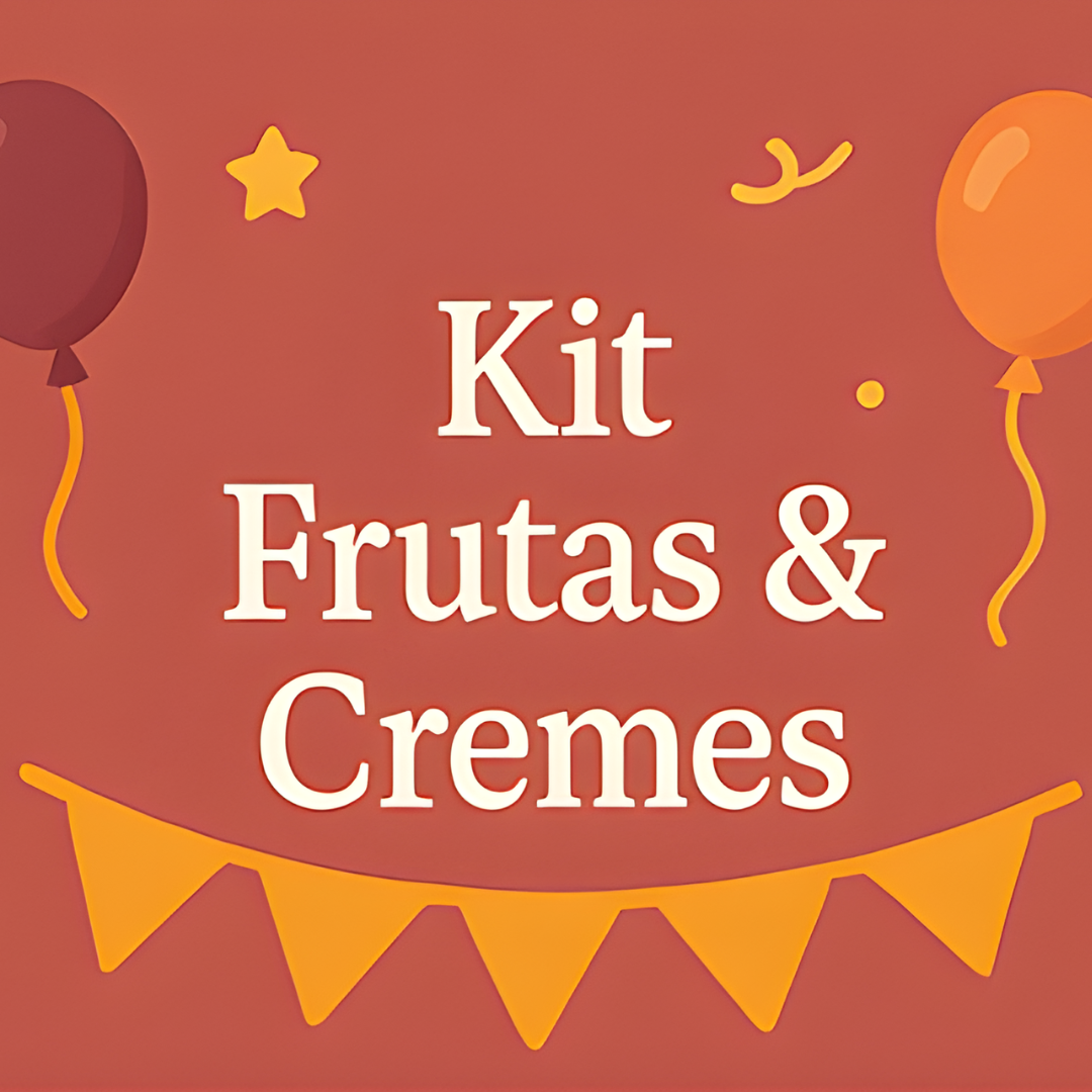 Kit Frutas & Cremes (70 unidades)
